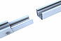 C47 S rail connectors for profile clamps