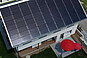 Photovoltaikanlage im Dach integriert 