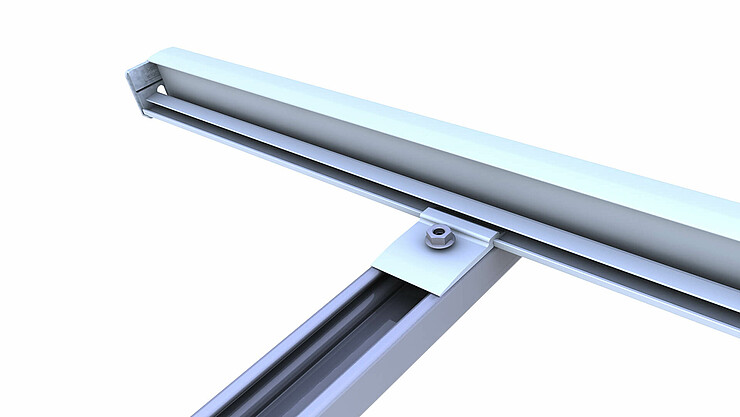 Insertion rail on c-rail