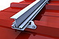 Insertion rail with trapezoidal clamp