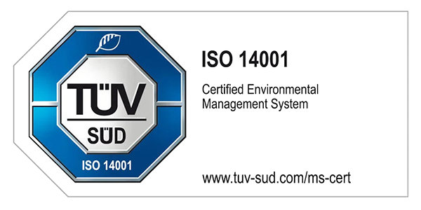 TÜV Seal iso-14001